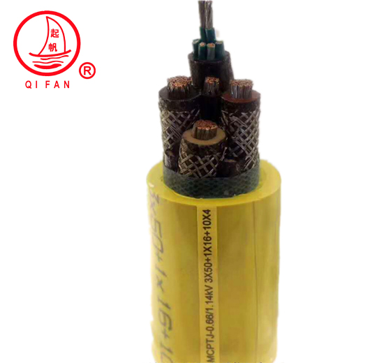 起帆MCPTJ額定電壓1.9/3.3KV及以下采煤機金屬屏蔽監(jiān)視型軟電纜 起帆MCPTJ額定電壓1.9/3.3KV及以下采煤機金屬屏蔽監(jiān)視型軟電纜